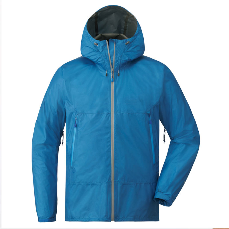 OEM blue rain jacket supplier